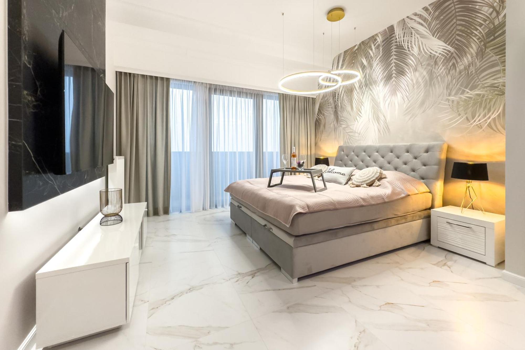 Hanza Tower Apartment No. 524 - Swimming Pool, Jacuzzi, Balcony 슈체친 외부 사진